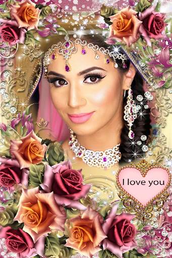 Lovely Flower Photo Frame screenshot 2