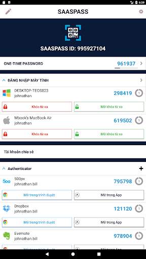SAASPASS quản lý mật khẩu & Au screenshot 12