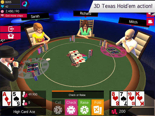 Avakin Poker - 3D Social Club screenshot 1