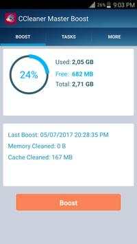 CCleaner Master - Boost screenshot 1