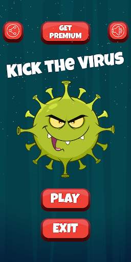 Kick the Virus: Kill The Virus Attack Shooter screenshot 1