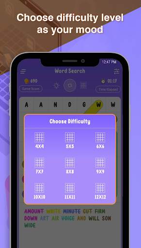 Word Search - Free Game App screenshot 2