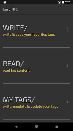 Easy NFC: Tag editor screenshot 1