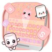 Marshmallow candy  keyboard Theme 10001005