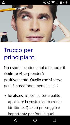 Corso di Trucco per Uomini screenshot 2