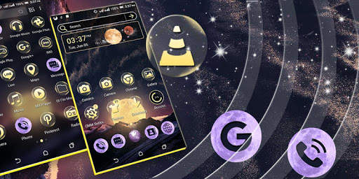 Full Moon Launcher Theme screenshot 2