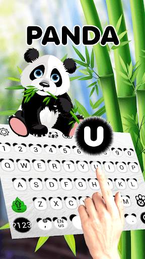 Panda Keyboard Theme screenshot 3