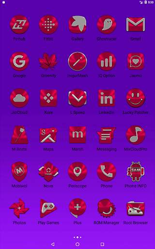 Crimson Icon Pack screenshot 19