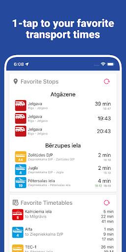 Timey: Bus & Train Times screenshot 4