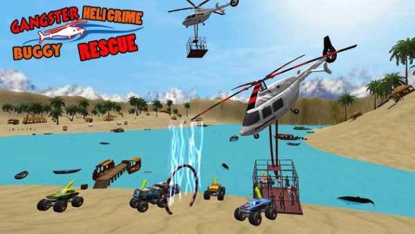 Gangster Heli Crime Buggy Rescue 2019 screenshot 2