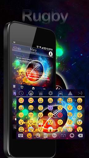 Rugby Wallpaper - Emoji Keyboard screenshot 3
