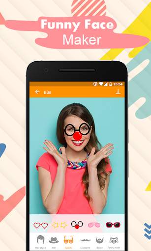 Funny Face Maker स्क्रीनशॉट 1