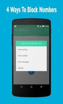 Call Blocker - Blacklist screenshot 3
