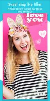 Sweet Snap – Live Filter screenshot 1