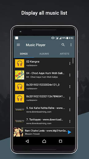 Music Player - Mp3 Player & Audio Player screenshot 1