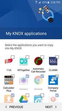 Samsung My Knox screenshot 3