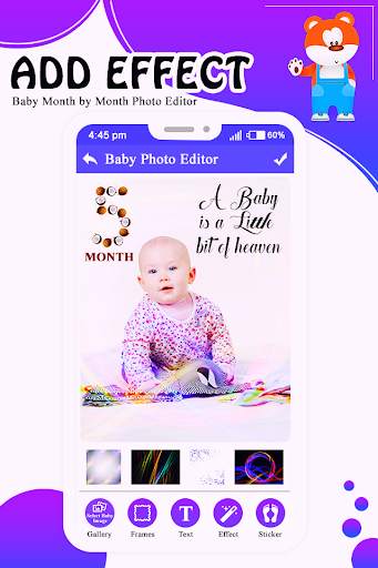 Baby Month by Month Photo Editor screenshot 4