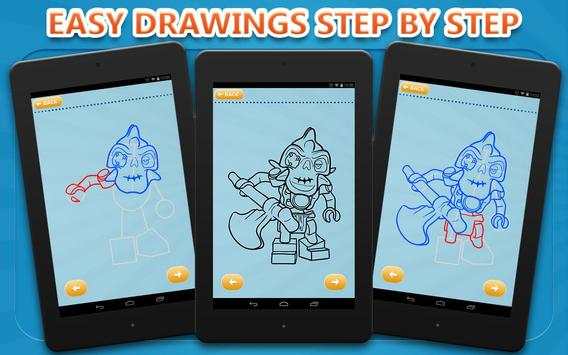 Drawing Ideas Lego Ninjago screenshot 3