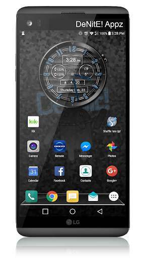 Polished Style HD Watch Face & Clock Widget screenshot 8