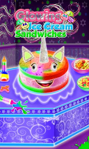 Unicorn Ice Cream Sandwich Maker! DIY Rainbow Chef screenshot 1