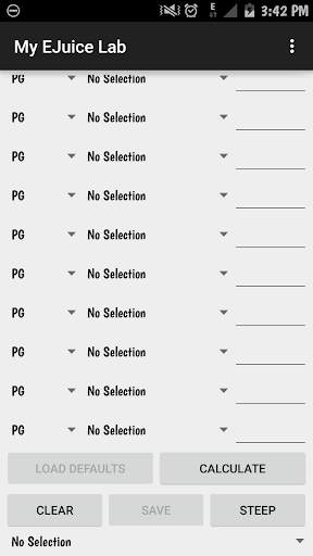 My EJuice Lab FREE screenshot 2