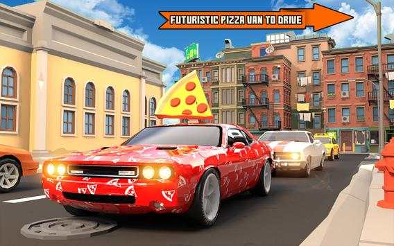 Pizza Delivery Boy: City Bike Driving Games screenshot 2