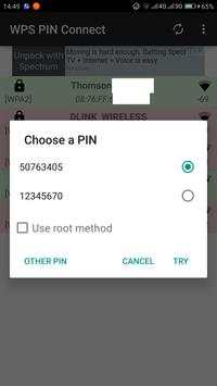 WPS PIN Connect screenshot 2