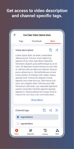 YouTags Pro: Find tags for videos screenshot 5