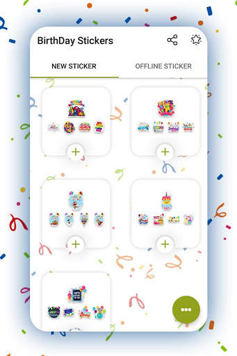 Birthday Stickers for Whatsapp screenshot 1