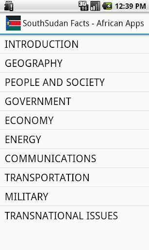 South Sudan Facts screenshot 2