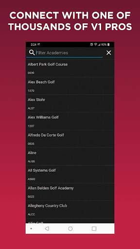 V1 Golf screenshot 5