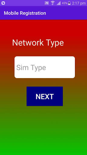 Mobile Registration System App for Prank screenshot 3