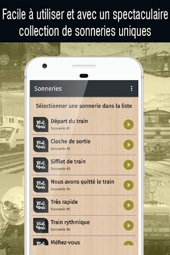 sonneries train pour telephone, sons de train screenshot 2