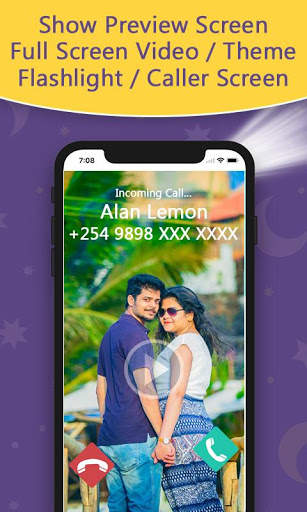 Full Screen Video Ringtone For Incoming Call 2018 screenshot 7