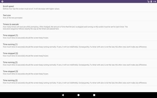 SingerPro Music Teleprompter screenshot 11