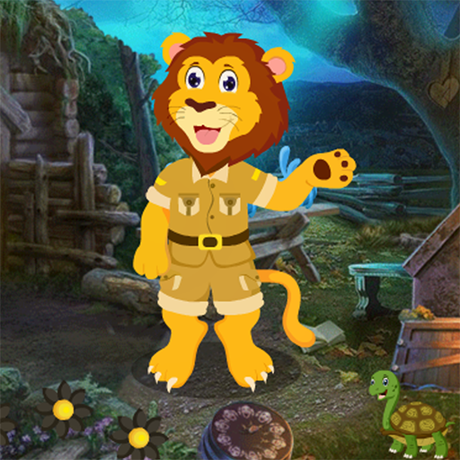 Funny Lion Rescue Best Escape Game-395 icon