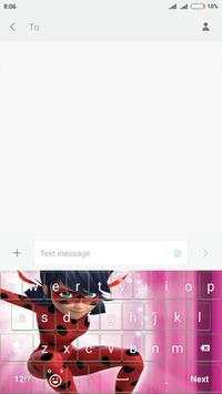 Wallpaper Ladibug Keyboard screenshot 5