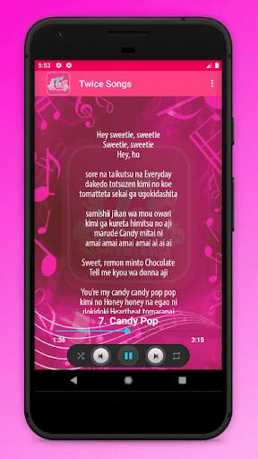 Twice Songs KPop Lyric screenshot 4
