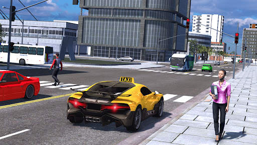 Taxi Driving Game 3D Simulator screenshot 2