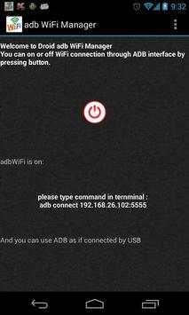 Droid ADB WIFI Manager screenshot 2