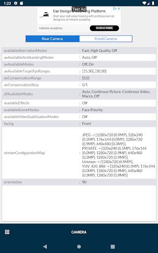 Device Info Hardware & Software config for Android screenshot 15