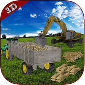 Potato Delivery Tractor أيقونة