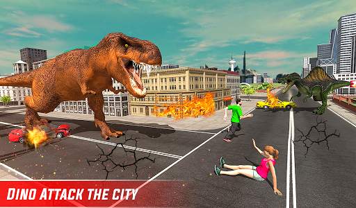 Monster Dino Vs King Kong-City Rampage Simulator screenshot 13