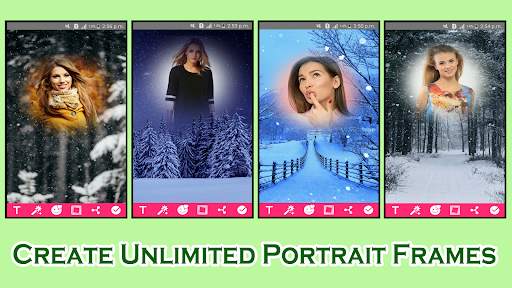 Snowfall Photo Frames screenshot 4