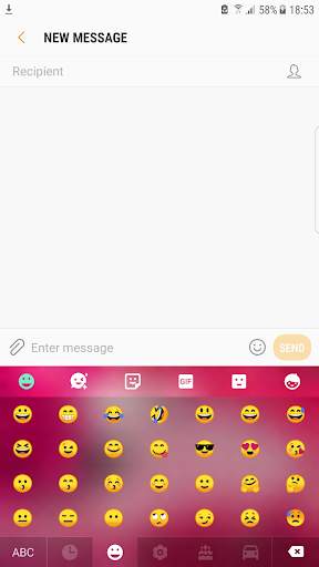 Pink Glow Ribbon Keyboard 🎀 screenshot 4