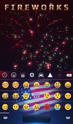 Fireworks Animated Keyboard    स्क्रीनशॉट 4