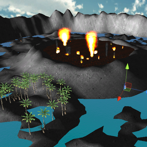 Volcano VR Demo icon