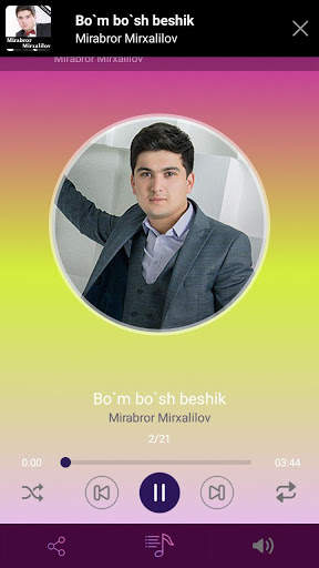 Mirabror Mirxalilov qo'shiqlari screenshot 2
