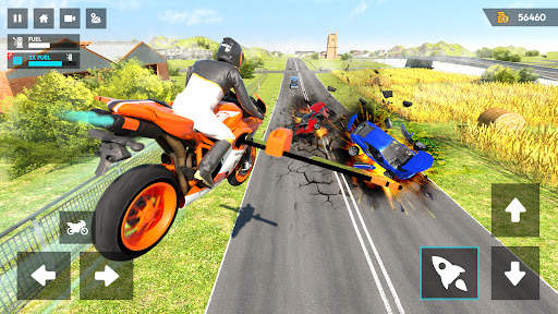 Flying bike Driving Simulator screenshot 6