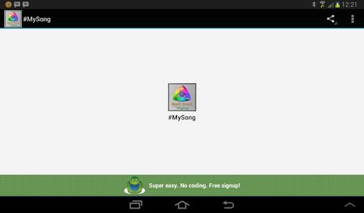 #MySong screenshot 1